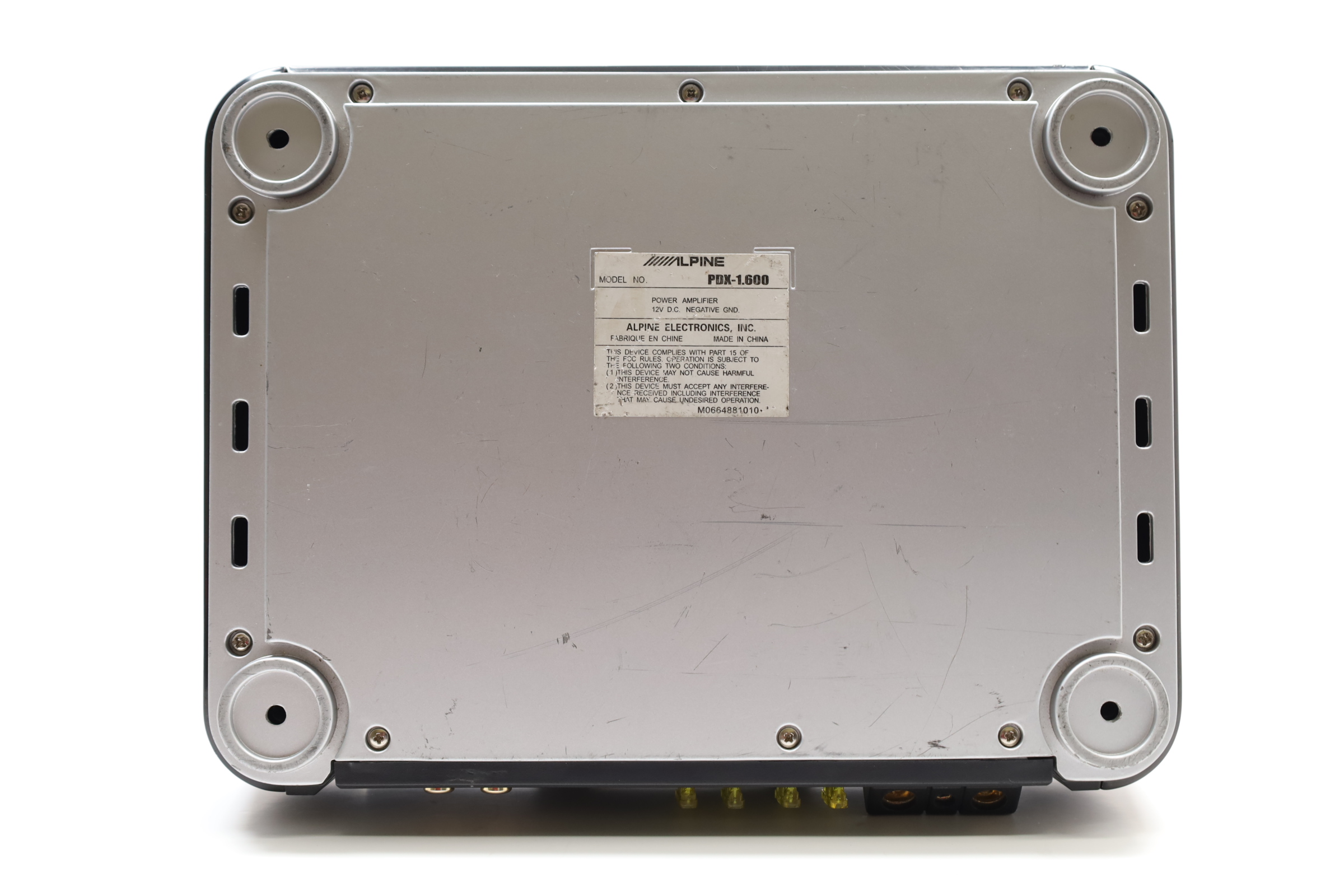 Alpine PDX1.600 600 Watt RMS Mono Subwoofer Car Amplifier