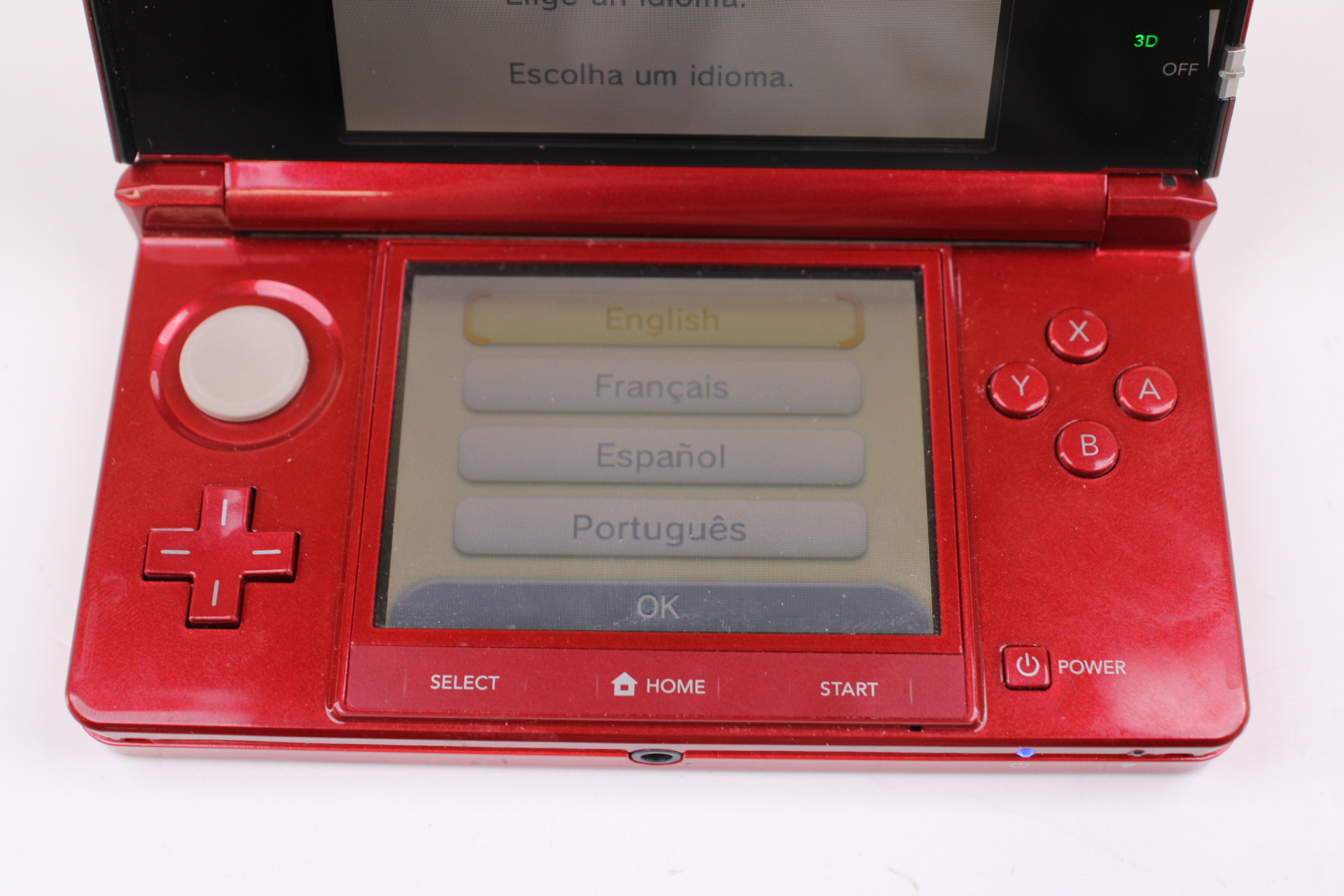 Nintendo 3DS CTR001 3D Dual Screen Handheld Portable Video Game