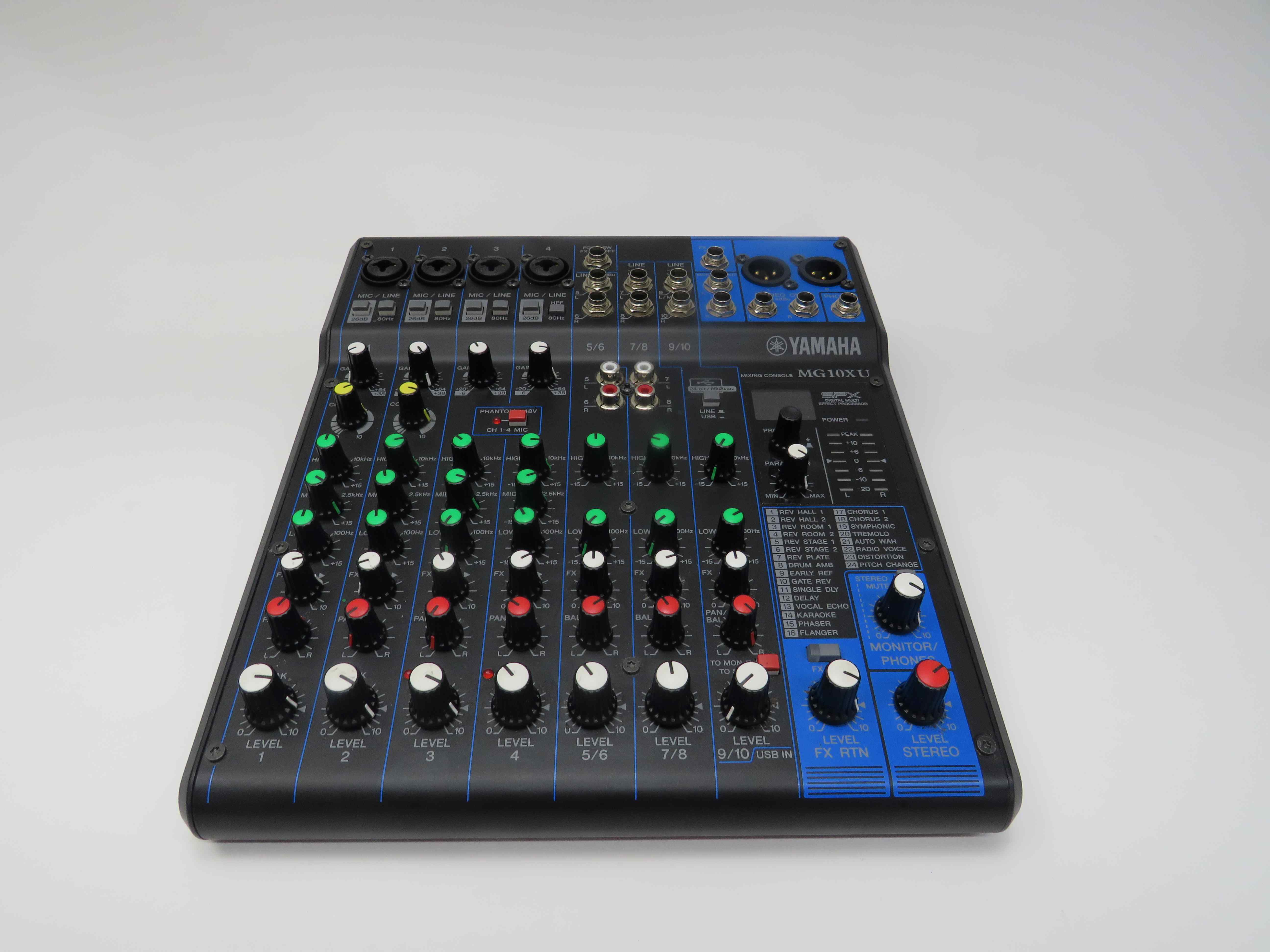 Yamaha MG10XU 10 Channel Mixing Console MG Series
