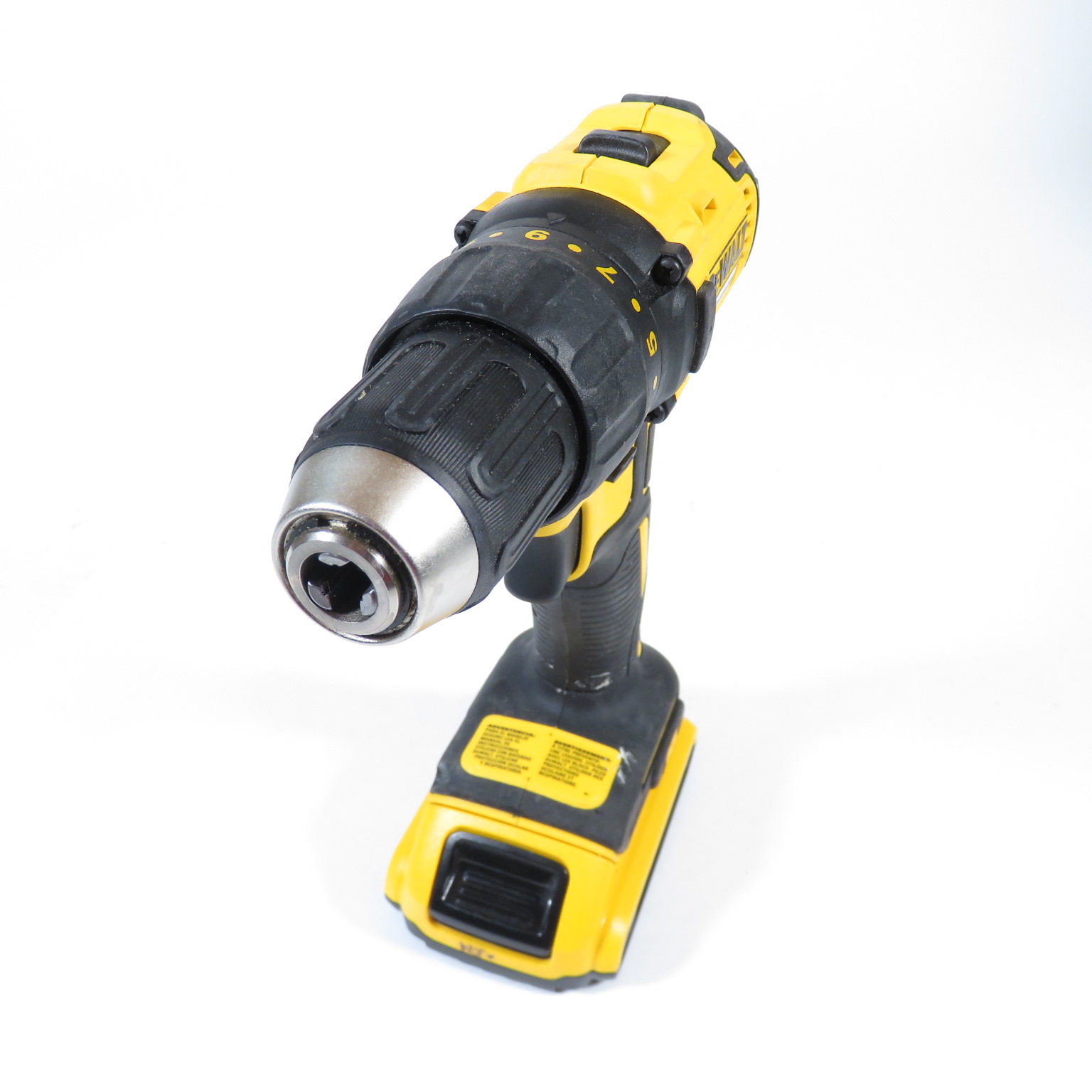 DEWALT DCD777 20-Volt Max Lithium-Ion 1/2-in Brushless Cordless Drill ...