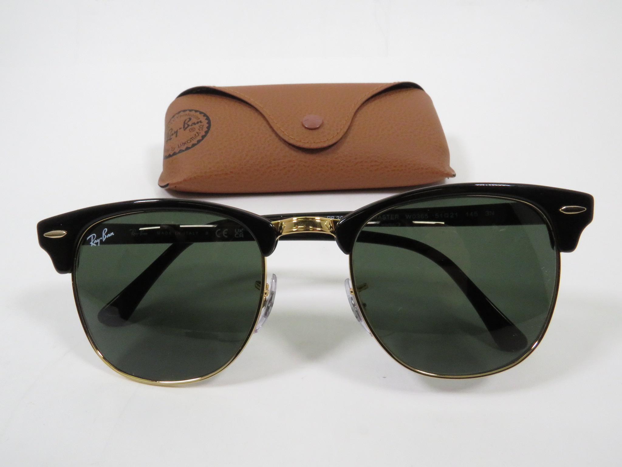 Rayban RB3016 Clubmaster Square Sunglasses