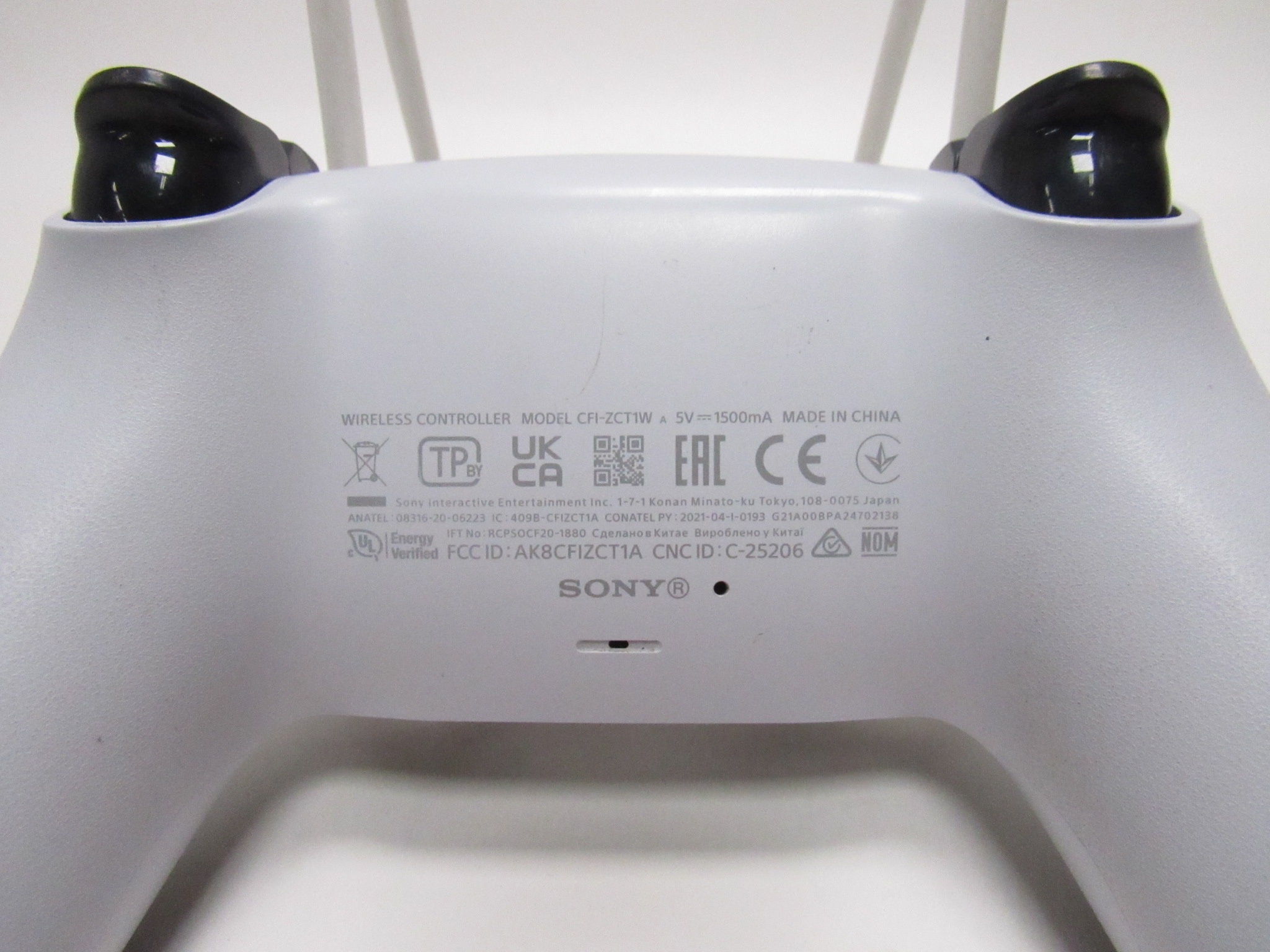 Sony CFIZCT1W PlayStation 5 PS5 Controller White
