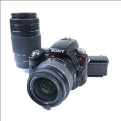 Sony Alpha 55 SLT-A55V Translucent Mirror 16.2 MP Compact Digital