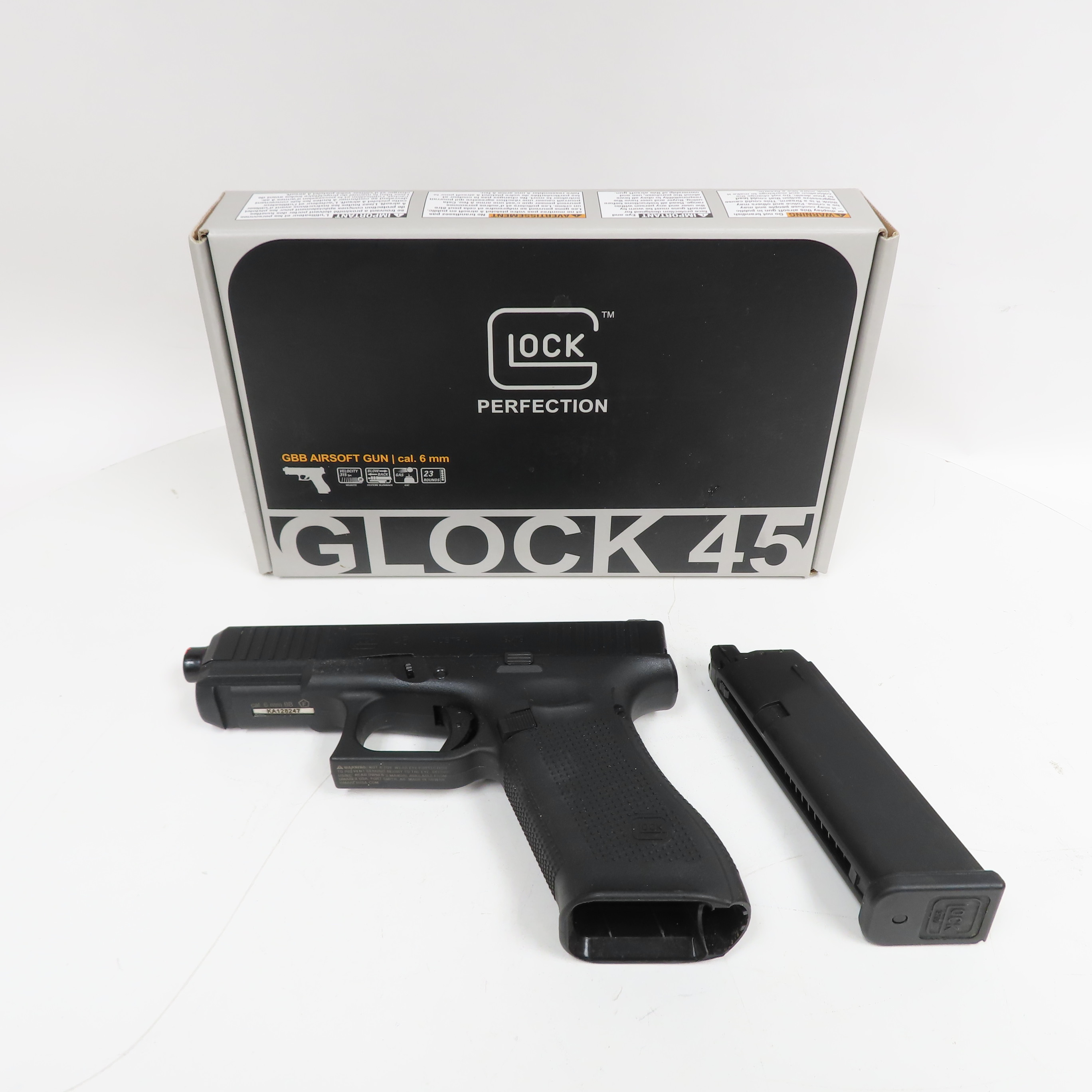 Glock 45 Gen 5 CO2 6mm SemiAuto Airsoft Marker (In Box)