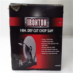 Ironton Dry Cut Metal Saw — 14in., 15 