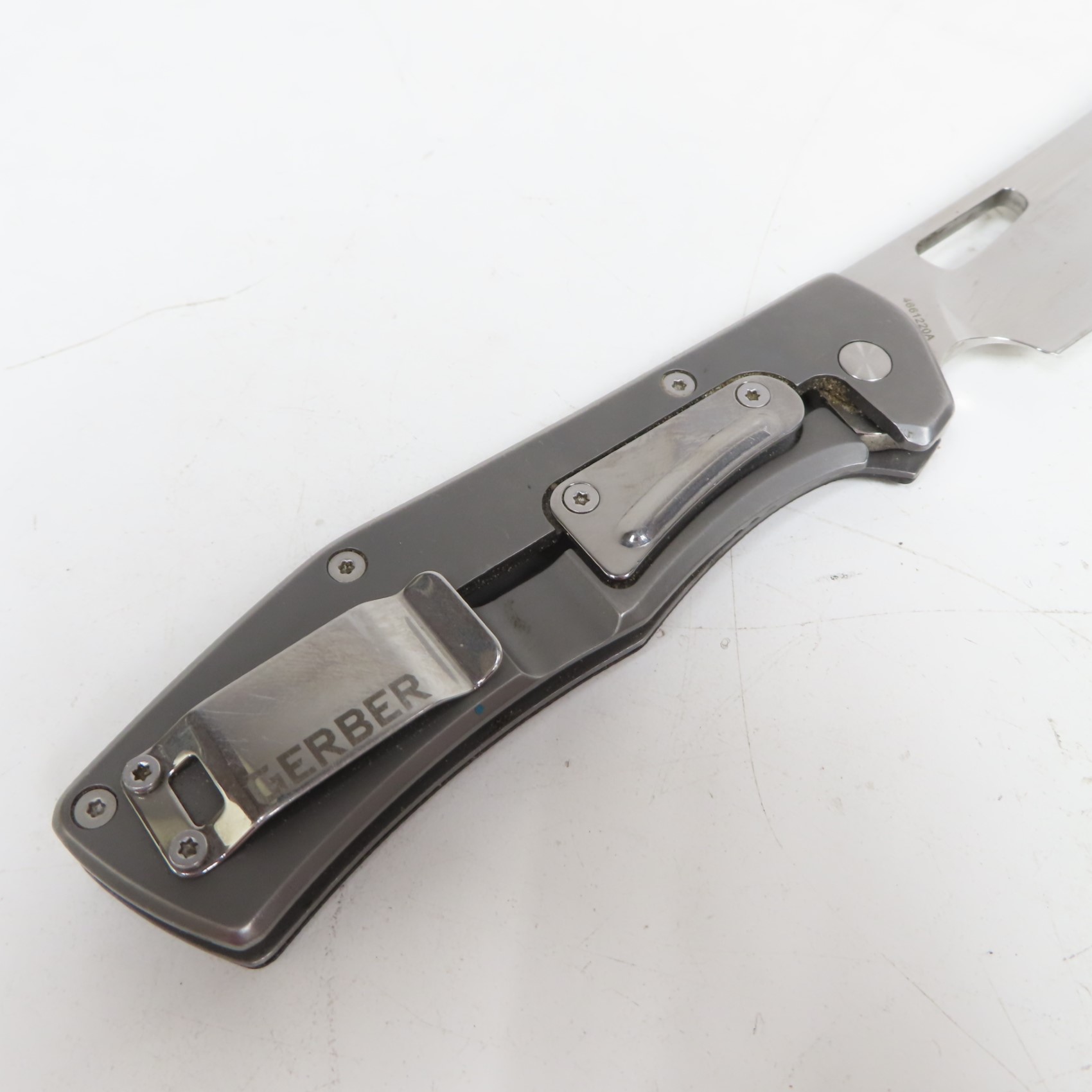 Gerber 4661220A FlatIron Micarta 3.6" Folding Blade StraightEdge Knife