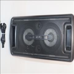 ONN 100008736 80W Large Party Speaker popular with LED Lighting - Black