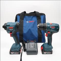 Bosch GXL18V-26B22 18-Volt Cordless 2-Tool Drill/Impact Driver Combo Kit