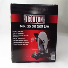 Ironton Dry Cut Metal Saw — 14in., 15 
