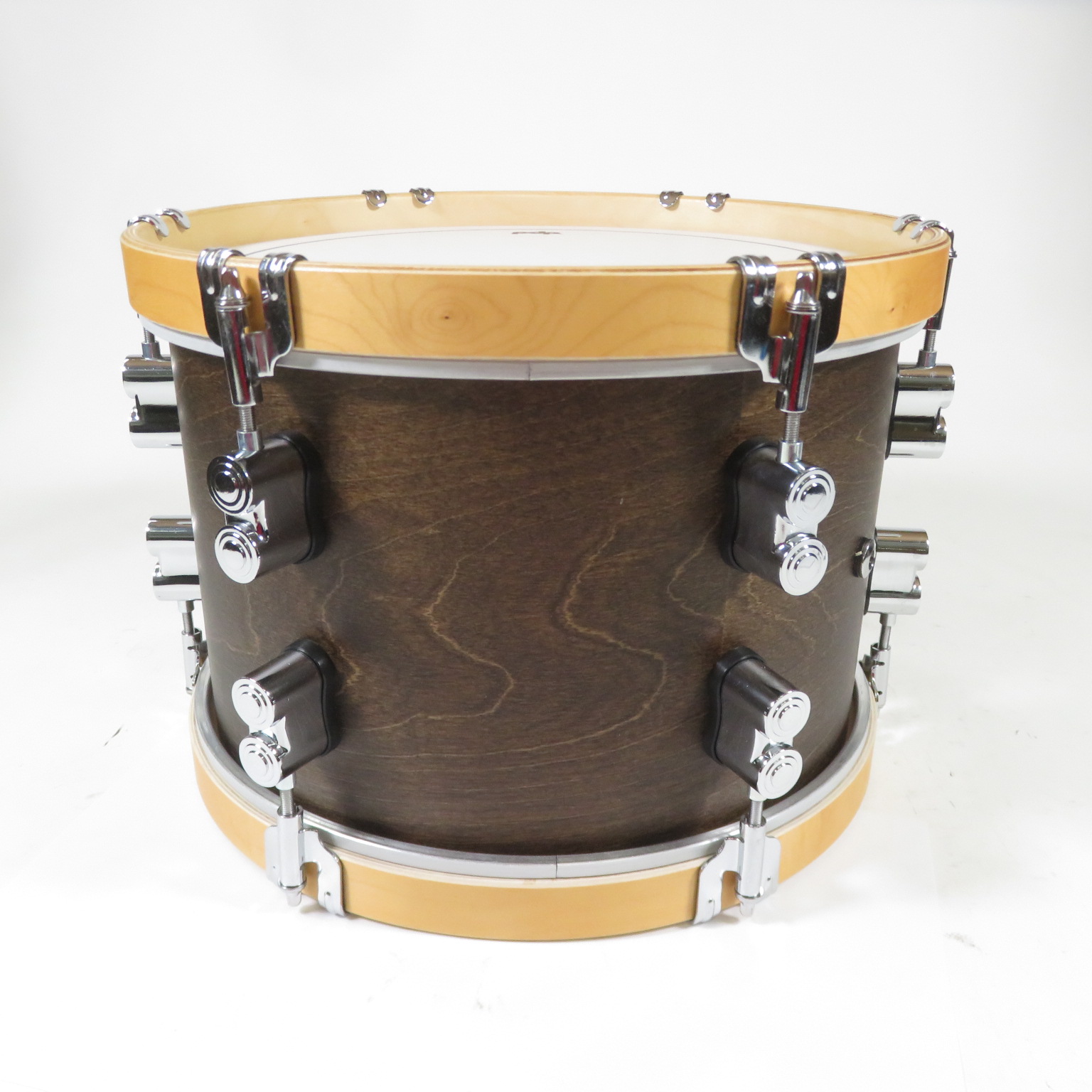 PDP Concept Maple Classic Mounted Tom Tobacco with Natural Hoops 