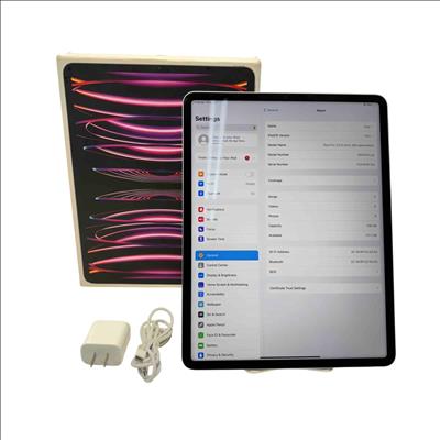 Apple iPad Pro 6th Gen MNXP3LL/A Wi-Fi 3.49 GHz 128GB 8GB RAM 12.9