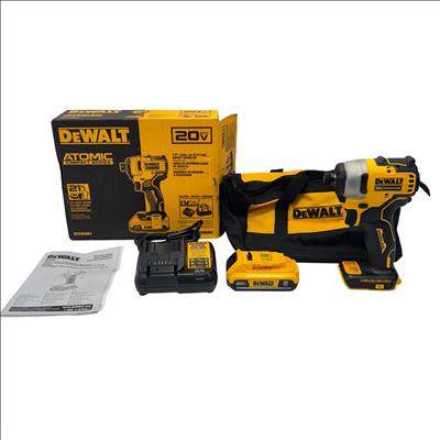 DeWalt 20V MAX ATOMIC Brushless 1/4