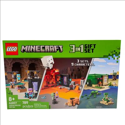 LEGO Minecraft Infinite Worlds 3-in-1 Gift Set 66807 789 Pieces 9