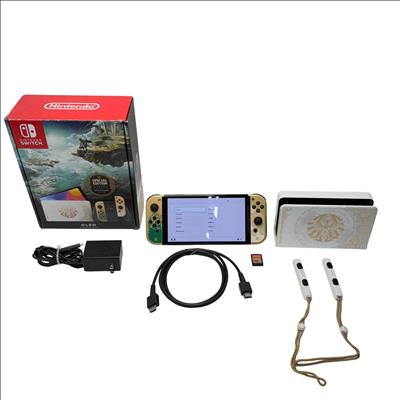 Nintendo Switch OLED HEG-001 Legend of Zelda Edition Bundle 32GB 7