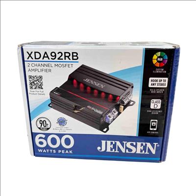 Jensen Octane XDA92RB 2-Channel Class-D Bridgeable Power Amplifier