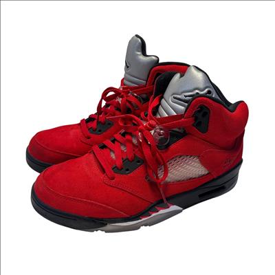 Nike Air Jordan 5 Retro Raging Bull Red Suede DD0587-600 Size 10
