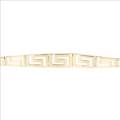 10.4mm Greek Key Pattern Fancy Link Chain 7