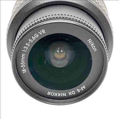 Nikon 2176 AF-S DX NIKKOR 18-55mm f/3.5-5.6G VR Zoom Lens - Nikon