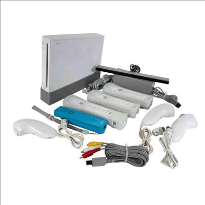 Nintendo Wii RVL-001 512MB White Body Home Video Gaming Console - 1771