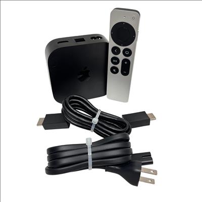 Apple TV 4K 3rd Gen MN893LL/A 128GB Wi-Fi + Ethernet Media Streamer