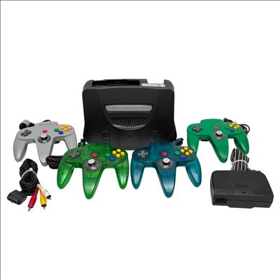 Nintendo 64 N64 NUS-001 64-bit CPU Home Video Game Console - 7199