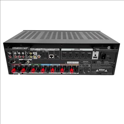 Denon AVR-X1600H 7.2 Channel 80W 8K Ultra HD Network AV Receiver