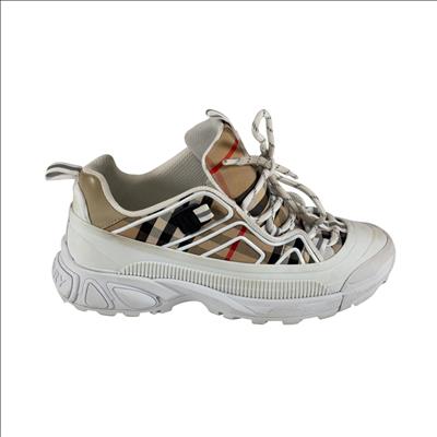 Burberry Arthur 8047532 Archive Beige Kids Size 34 Fashion Sneakers