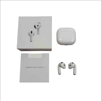 AirPods 4 ホワイト Apple AirPods 4 - True Wireless Earphones With Mic - White - 2024