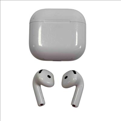 Apple AirPods 4 A3050/A3053 White Wireless Earbuds