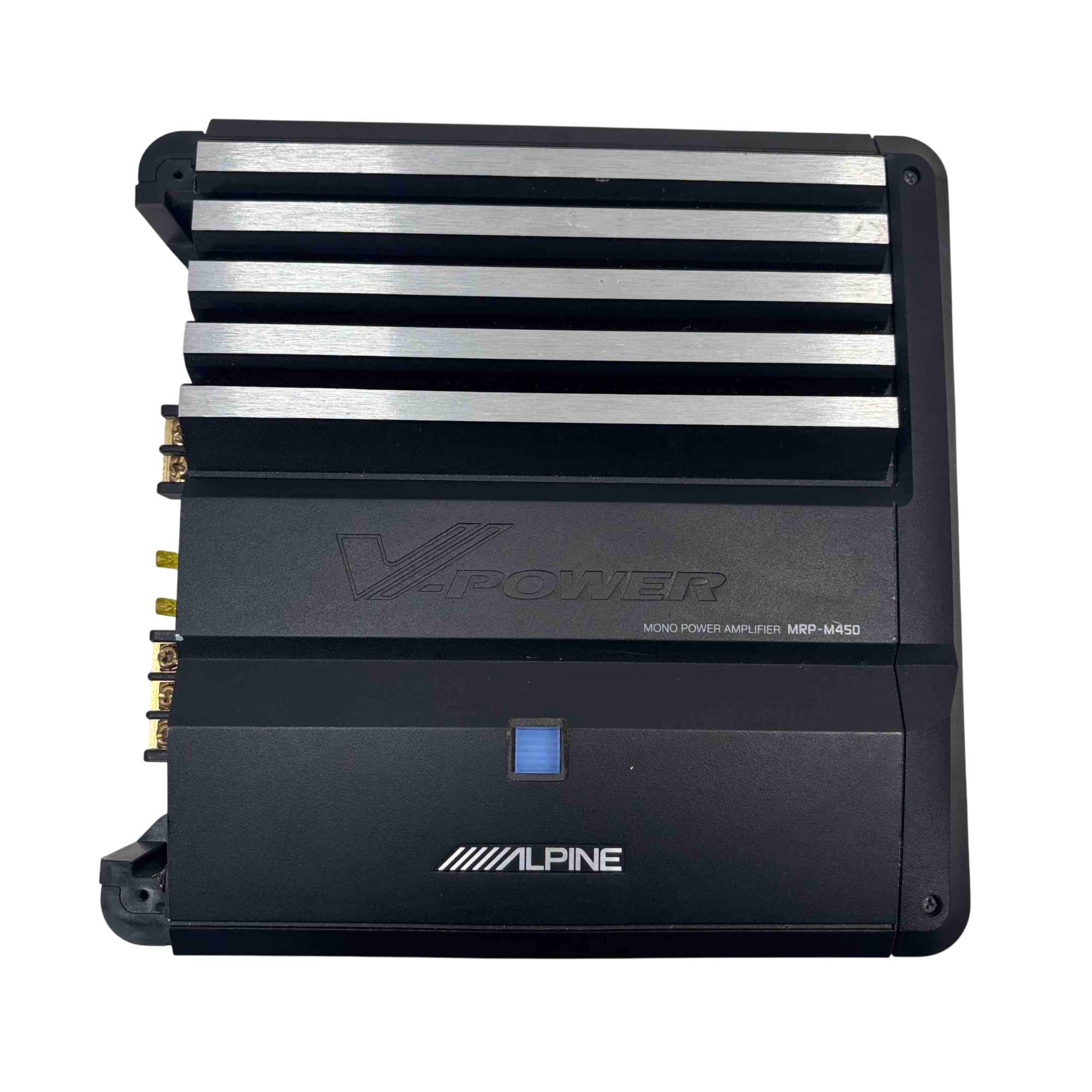 Alpine V-Power MRP-M350 Amplifier 350 Watts 1 Channel