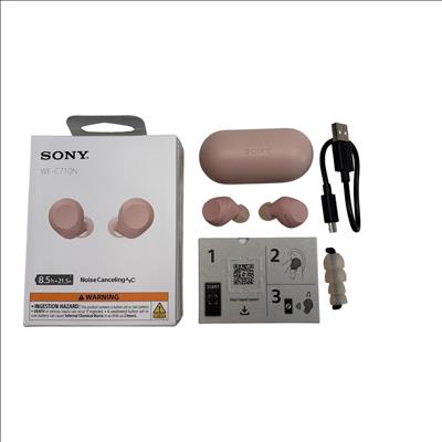 Sony WF-C710N Rose Pink Truly Wireless Noise Cancelling Earbuds