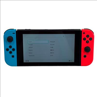 Nintendo Switch Original HAC-001(-01) 32GB Neon Red/Blue Video