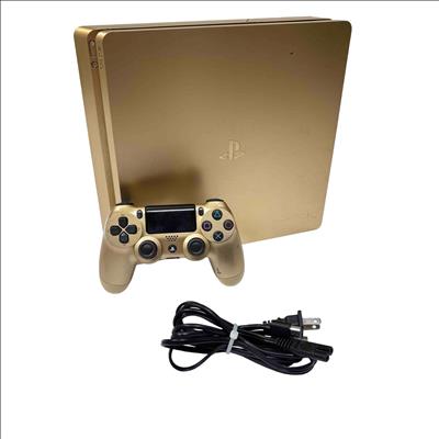 Sony PlayStation 4 Slim CUH-2015B 1TB Gold Video Game Console 9664