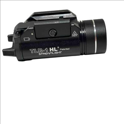 Streamlight TLR-1 HL 69260 1000-Lumen Tactical Black Rail Mount Weaponlight