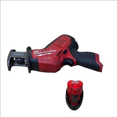 Milwaukee 2520-20 M12 FUEL 12V Li-Ion Brushless HACKZALL Reciprocating ...