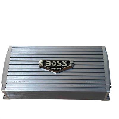 BOSS Audio Systems AR2000M Silver 2000-Watts Class A/B Monoblock