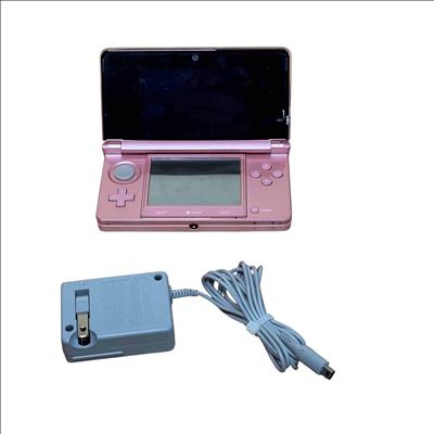 Nintendo 3DS CTR-001(USA) Pink Handheld Video Gaming Console 9331