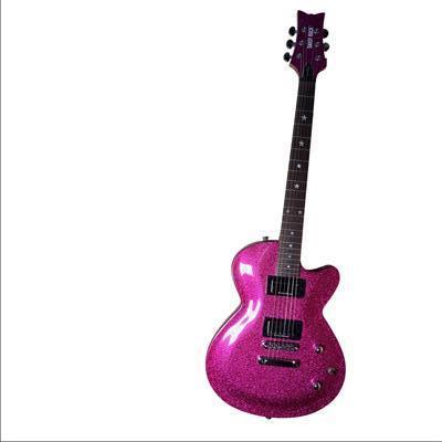 Daisy Rock Rock Candy Pink 6-String 22-Fret Electric Guitar 0418
