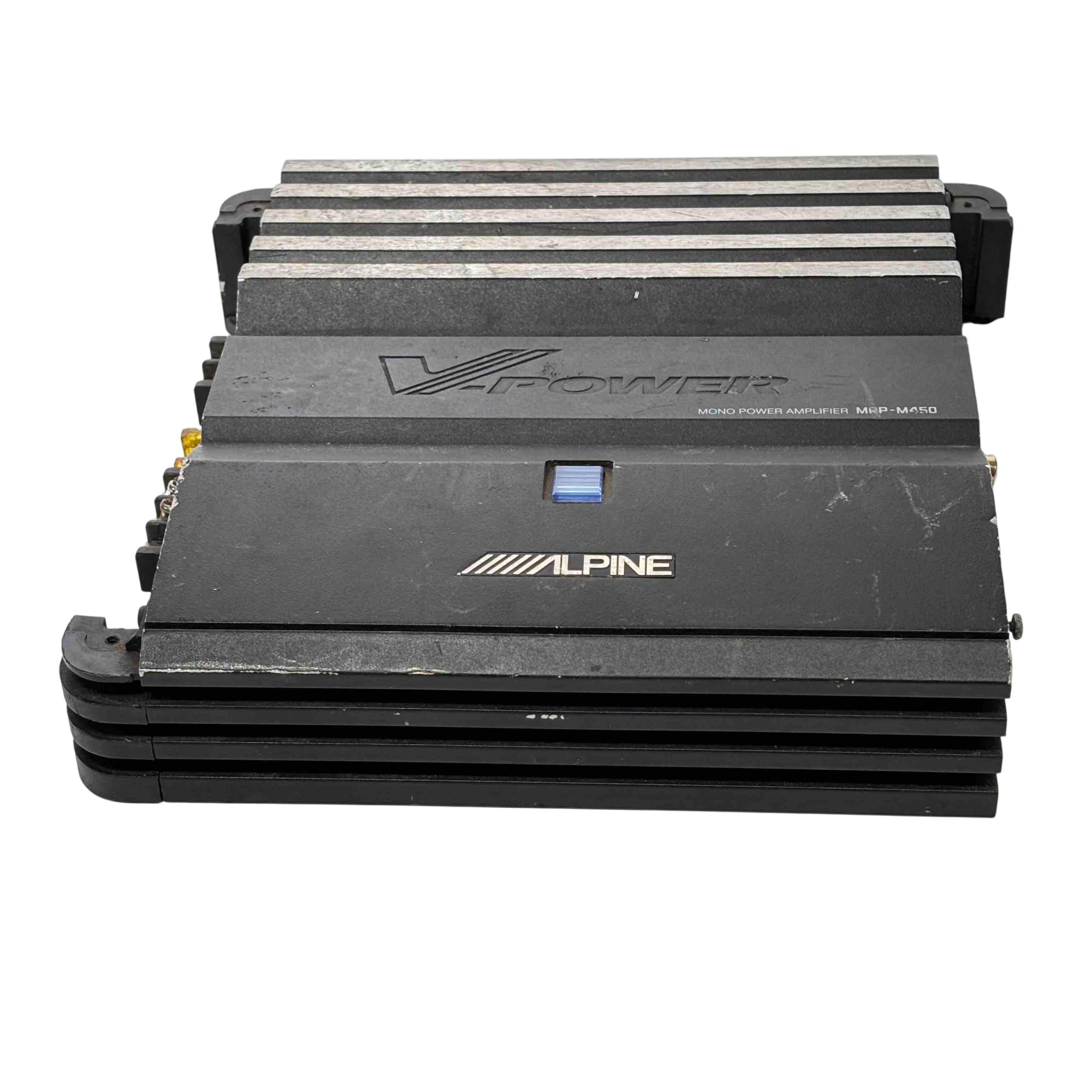 Alpine V-Power MRP-M450 Black 400 Watts RMS x 1 @ 2 Ohms Mono