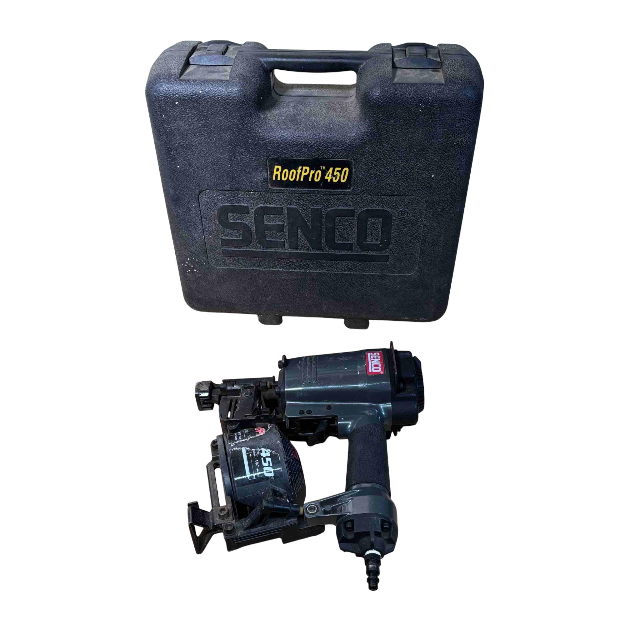 Senco RoofPro 450 Black Pneumatic Coil Nailer 0065