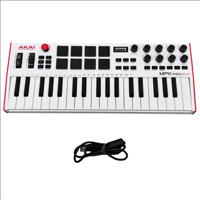 Akai Professional MPKminiplus 37 Mini Key Portable MIDI Keyboard Controller