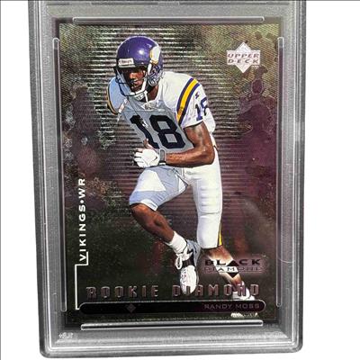 1998 Upper Deck Black Diamond #97 Randy Moss Rookie #97 PSA 10 GEM