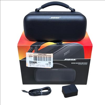 Bose SoundLink Max IP67 Waterproof Portable Bluetooth Speaker