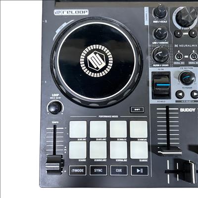 Reloop Buddy Compact 2-Channel USB Double Deck DJ Controller