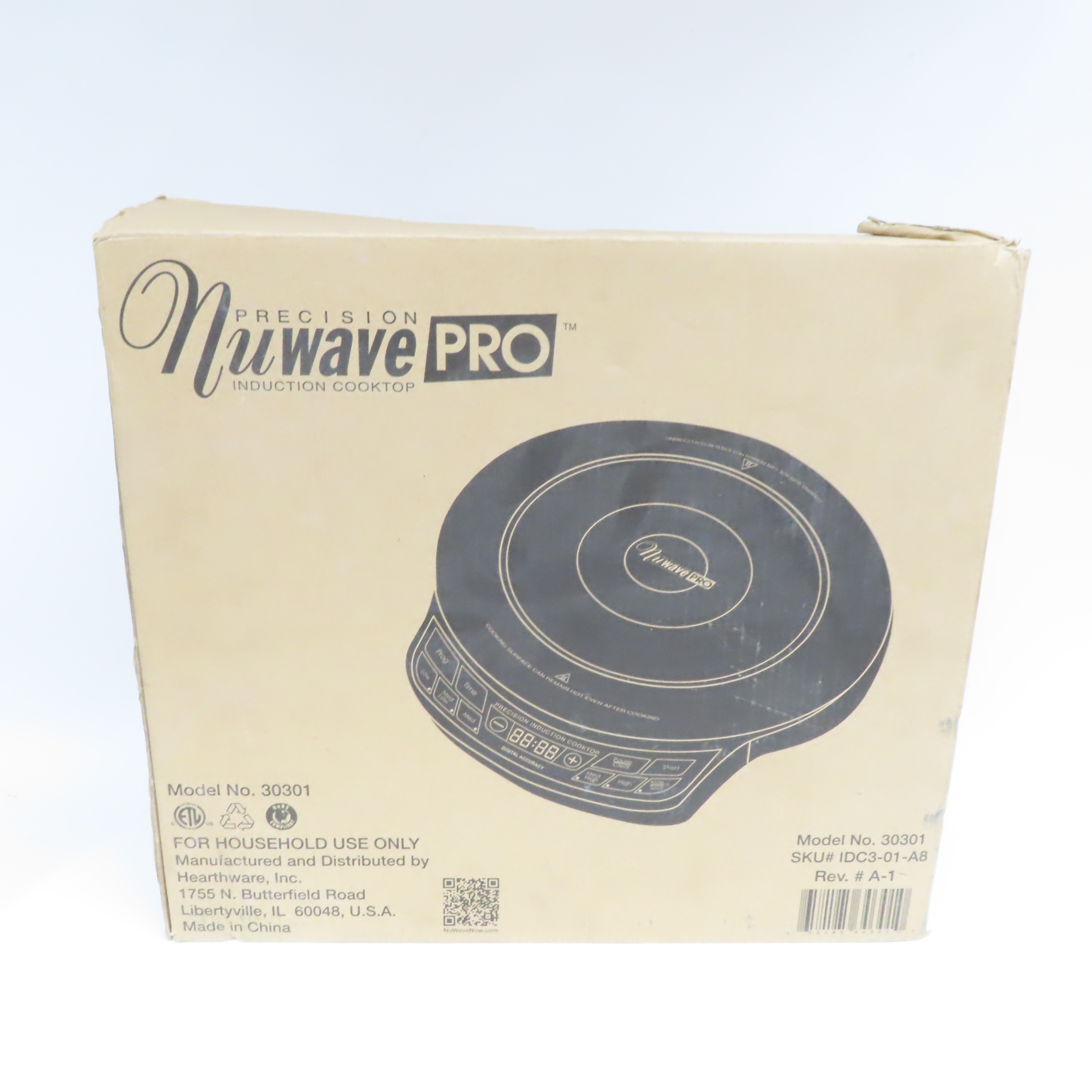 NuWave 30301 Pro Precision Single Induction Cooktop (In Box)