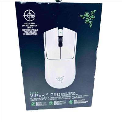 Razer Viper V3 Pro White Edition Wireless Ultra-Lightweight Gaming