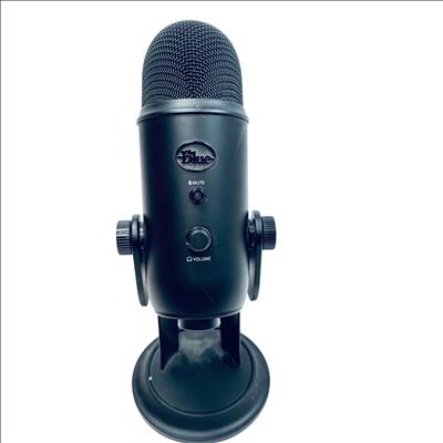 Blue Yeti USB Wired Microphone - Blackout Edition