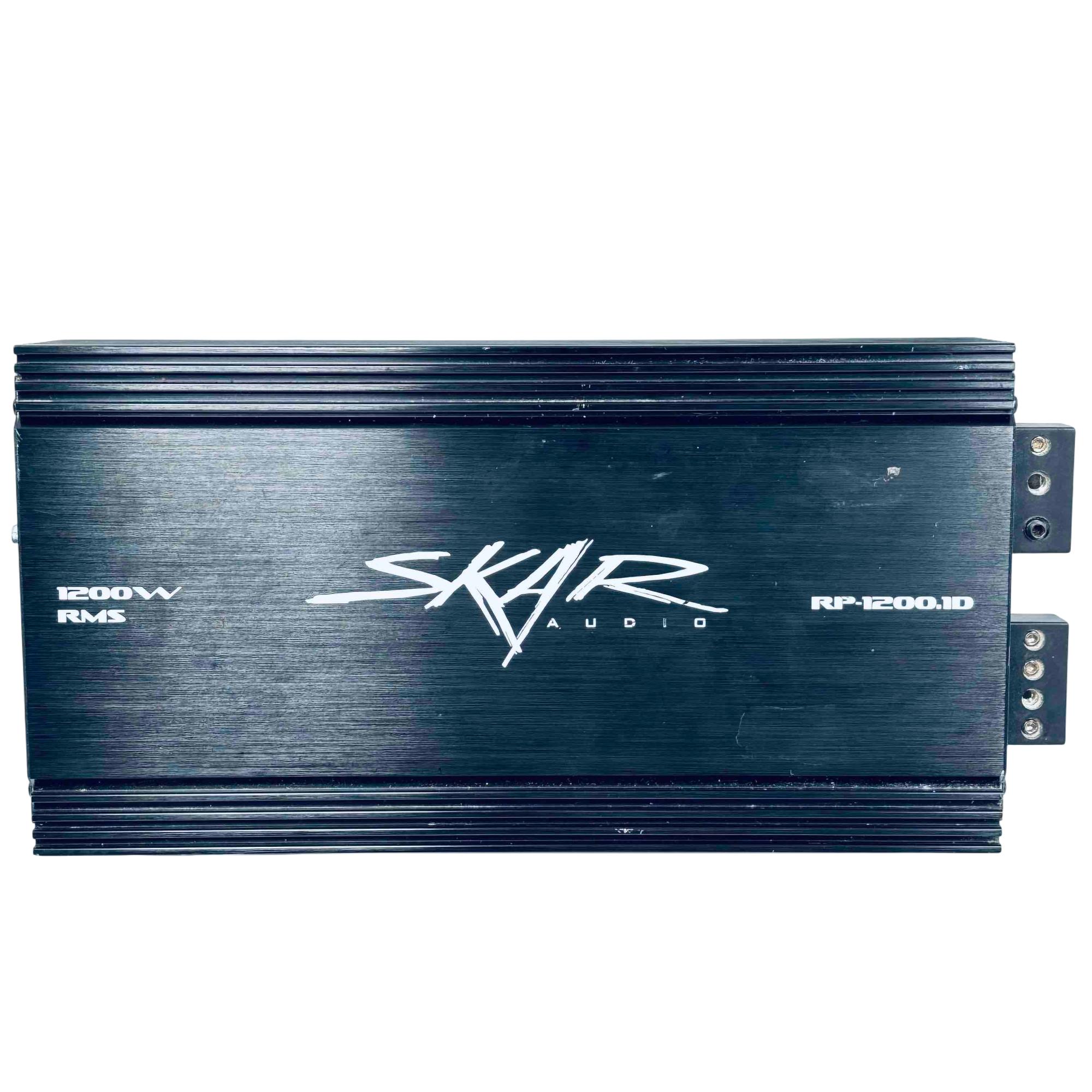Refurbished Mono Subwoofer Amplifier Refurbished Skar Audio RP-1500.1D Mono Amplifier - 1500W RMS, 2300W Max, Class D, Subwoofer Amp Skar Audio Speakers - Foto 3
