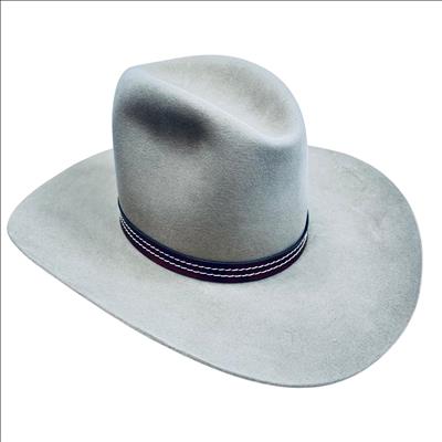 Stetson Woodrow 3X Beaver Felt Cowboy Hat Tan Size 6 7/8