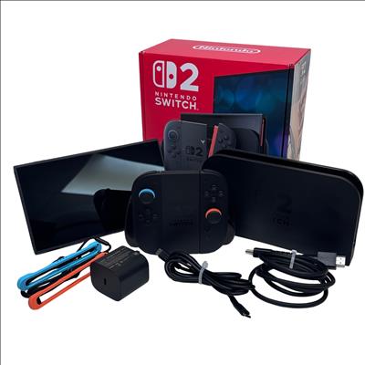 Nintendo Switch 2 BEE-001 256GB Black Handheld Video Game Console